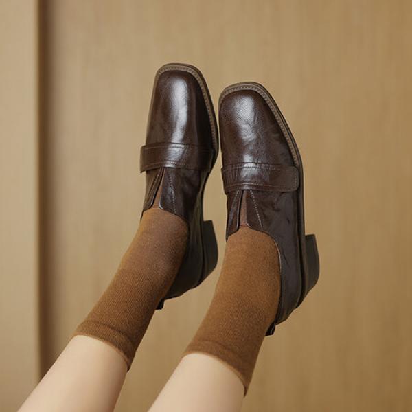 Exclusive Handcrafted Leather Women’s Shoes: Elegance Redefined(Egupai8882758)