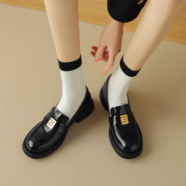 Elegance Redefined: Handcrafted Genuine Leather Women's Shoes with Luxury Craftsmanship(Egupai8882783)