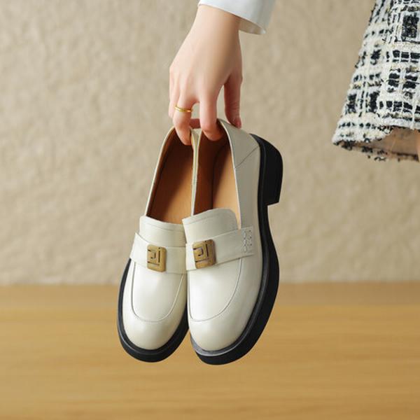 Elegance Redefined: Handcrafted Genuine Leather Women's Shoes with Luxury Craftsmanship(Egupai8882783)