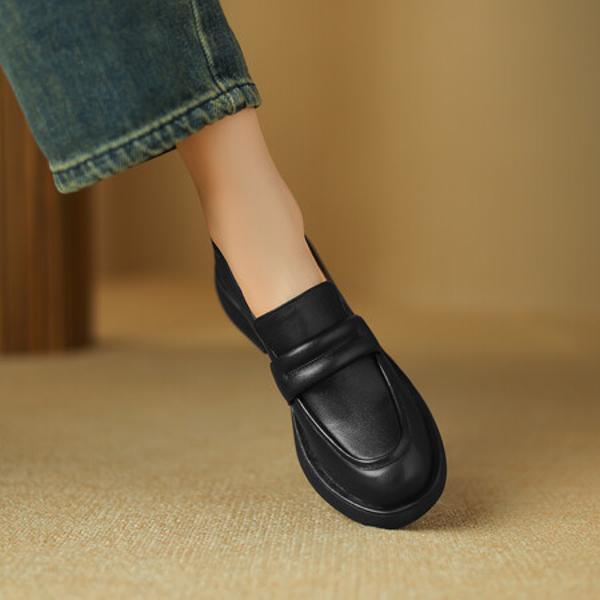 Handcrafted Luxury Leather Women’s Shoes: Timeless Elegance(Egupai8882778)