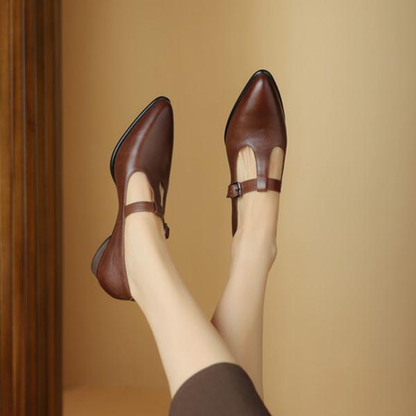Exquisite Handmade Leather Women's Shoes: Luxurious Craftsmanship & Elegance(Egupai8882764)
