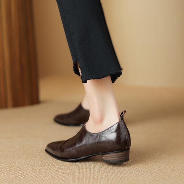 Luxury Handmade Leather Women's Shoes Crafted to Perfection(Egupai8882765)