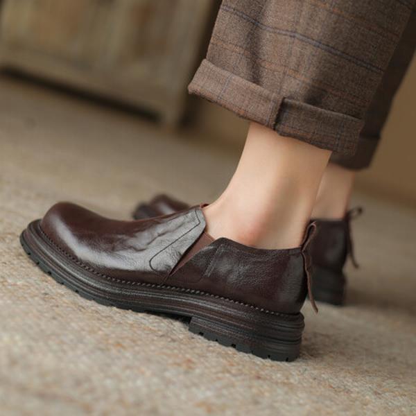 Handcrafted Luxury Leather Women’s Shoes, Elegant Style(Egupai8882807)