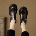 Elegant Handcrafted Leather Women's Shoes - Luxurious Quality(Egupai8882806)