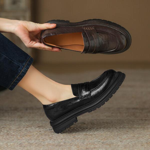 Handcrafted Luxury Leather Shoes for Elegant Women(Egupai8882808)