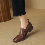 Handcrafted Leather Women's Shoes: Elegance in Every Stitch(Egupai8882773)