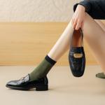 Handcrafted Genuine Leather Women's Shoes - Luxurious Elegance(Egupai8882771)