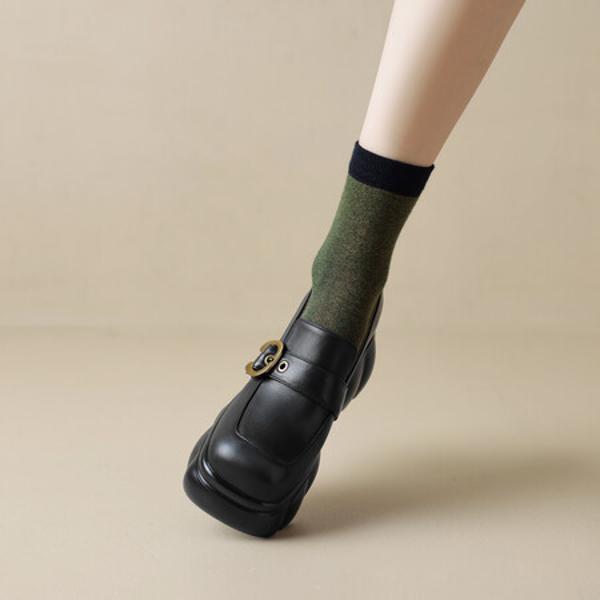 Luxurious Handmade Leather Women's Shoes: Craftsmanship Meets Elegance(Egupai8882798)