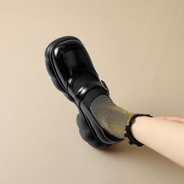 Handcrafted Genuine Leather Women's Shoes: Elegance Meets Luxury Quality(Egupai8882797)