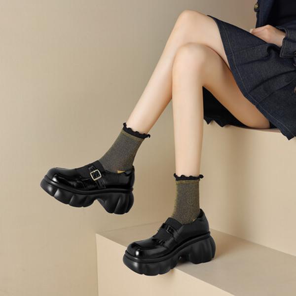 Handcrafted Genuine Leather Women's Shoes: Elegance Meets Luxury Quality(Egupai8882797)