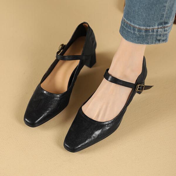 Elegant Handcrafted Leather Women's Shoes - Luxurious Quality(Egupai8882800)