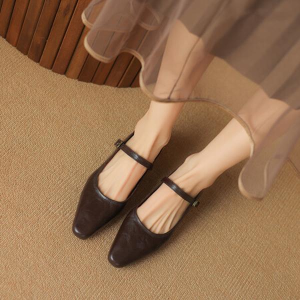 Luxurious Handmade Leather Women's Shoes: Exquisite Craftsmanship & Timeless Elegance(Egupai8882818)