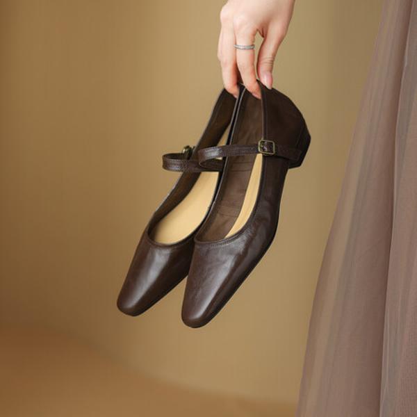 Luxurious Handmade Leather Women's Shoes: Exquisite Craftsmanship & Timeless Elegance(Egupai8882818)