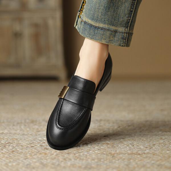 Elegant Handcrafted Leather Women’s Shoes: Superior Quality & Luxurious Craftsmanship(Egupai8882788)