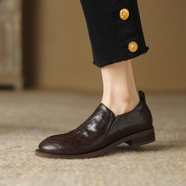 Elegant Handcrafted Leather Shoes: Luxurious Quality & Craftsmanship(Egupai8882799)
