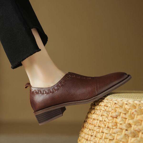 Handcrafted Luxury Leather Women's Shoes, Elegance Redefined(Egupai8882792)