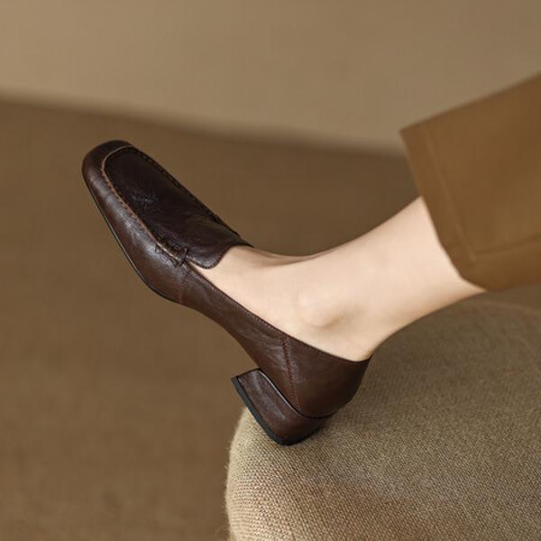 Exquisite Handcrafted Leather Women’s Shoes: Luxury, Elegance & Quality Craftsmanship(Egupai8882月-36)