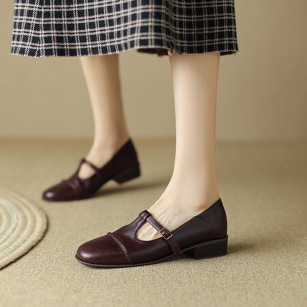 Exquisite Handcrafted Leather Women's Shoes: Luxurious Quality and Elegant Design(Egupai8882月-90)