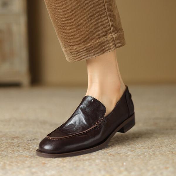 Handcrafted Genuine Leather Shoes: Luxury & Elegance(Egupai8882787)