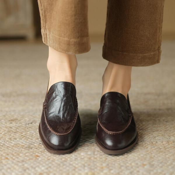 Handcrafted Genuine Leather Shoes: Luxury & Elegance(Egupai8882787)