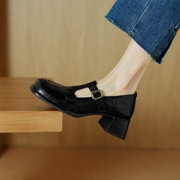 Exquisite Handcrafted Leather Women's Shoes - Elegant Luxury(Egupai8882819)