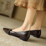 Handcrafted Luxury Leather Women's Shoes: Exquisite Craftsmanship and Timeless Elegance(Egupai8882793)