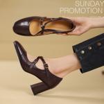 Handcrafted Genuine Leather Women's Shoes - Luxury, Elegance & Superior Craftsmanship(Egupai8882828)