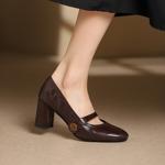 Exquisite Handcrafted Genuine Leather Women’s Shoes: Luxury & Elegance(Egupai8882827)