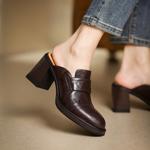 Elegant Handcrafted Leather Women’s Shoes - Luxurious Quality(Egupai8882837)