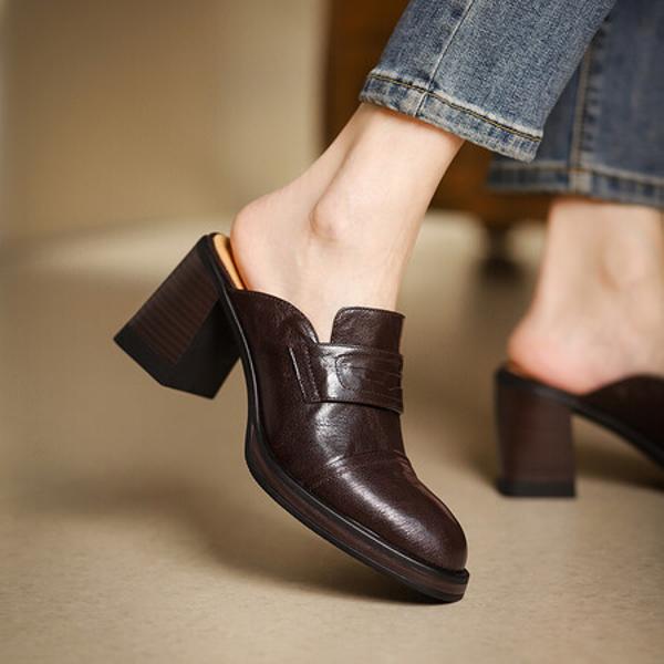 Elegant Handcrafted Leather Women’s Shoes - Luxurious Quality(Egupai8882837)