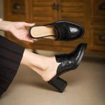 Elegant Handcrafted Leather Women’s Shoes - Luxurious Quality(Egupai8882837)