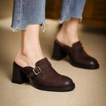 Handcrafted Leather Women's Shoes: Luxury, Elegance, and Quality(Egupai8882836)