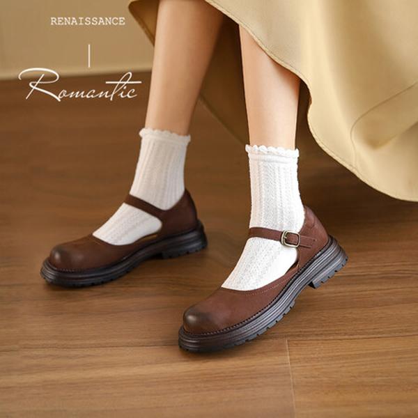 Elegant Craftsmanship: Luxurious Handmade Leather Women's Shoes(Egupai8882851)