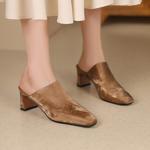 Luxury Handmade Leather Women's Shoes: Elegance Redefined(Egupai8882856)