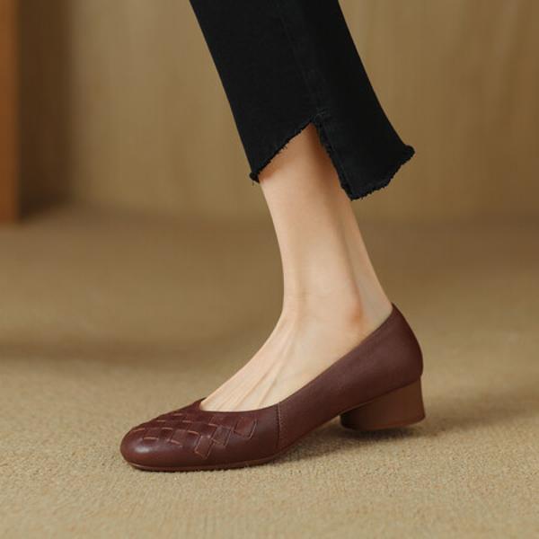 Luxurious Handmade Leather Women's Shoes: Exquisite Craftsmanship and Quality(Egupai8882868)