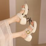 Elegant Handcrafted Genuine Leather Women's Shoes(Egupai8882882)