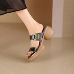 Elegant Handcrafted Genuine Leather Women's Shoes(Egupai8882882)