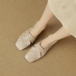 Elegance in Every Step: Handcrafted Luxury Genuine Leather Women's Shoes(Egupai8882893)