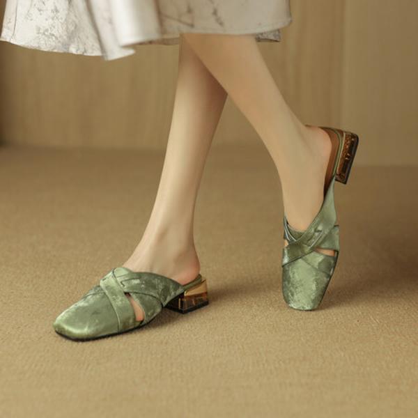 Elegance in Every Step: Handcrafted Luxury Genuine Leather Women's Shoes(Egupai8882893)