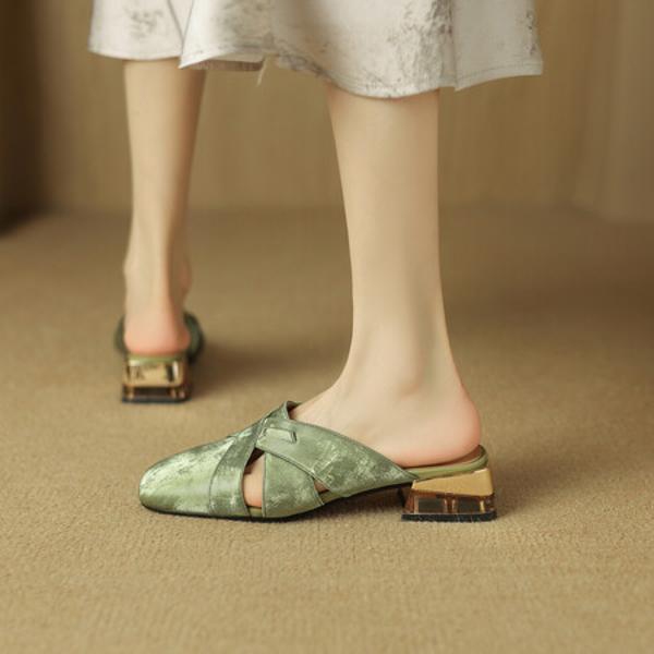 Elegance in Every Step: Handcrafted Luxury Genuine Leather Women's Shoes(Egupai8882893)