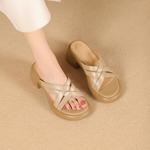 Handcrafted Luxury Leather Women's Shoes(Egupai8882919)