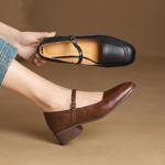 Handcrafted Leather Women's Shoes: Exquisite Craftsmanship for Elegance(Egupai8882842)