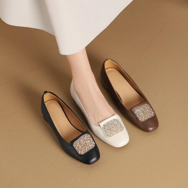 Elegance in Every Step: Handcrafted Genuine Leather Shoes(Egupai8882920)