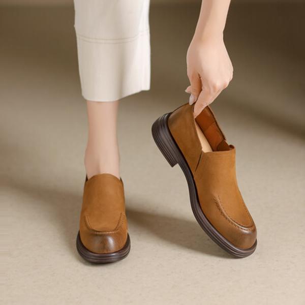 Handcrafted Leather Women's Shoes: Luxury Elegance Redefined(Egupai8882926)