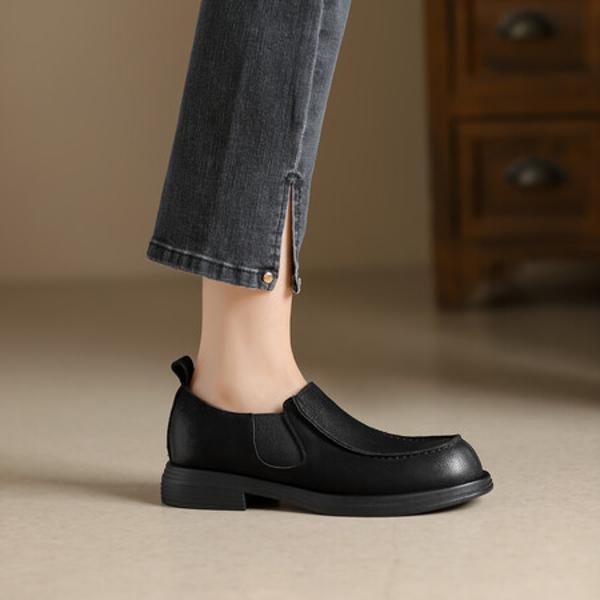 Handcrafted Genuine Leather Women’s Shoes – Luxurious Elegance(Egupai8882927)