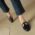 Handcrafted Luxury Leather Women's Shoes: Unmatched Elegance(Egupai8881月-52)