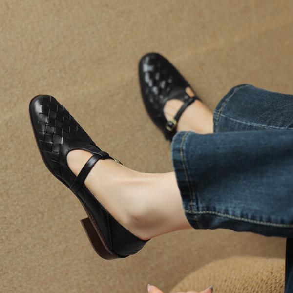 Handcrafted Luxury Leather Women's Shoes: Unmatched Elegance(Egupai8881月-52)