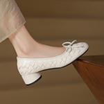 Elegant Handcrafted Leather Women’s Shoes - Luxury Craftsmanship(Egupai8882980)