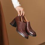 Handcrafted Luxury Leather Women's Shoes for Timeless Elegance(Egupai8882965)