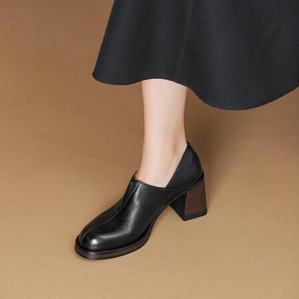 Handcrafted Luxury Leather Women's Shoes for Timeless Elegance(Egupai8882965)